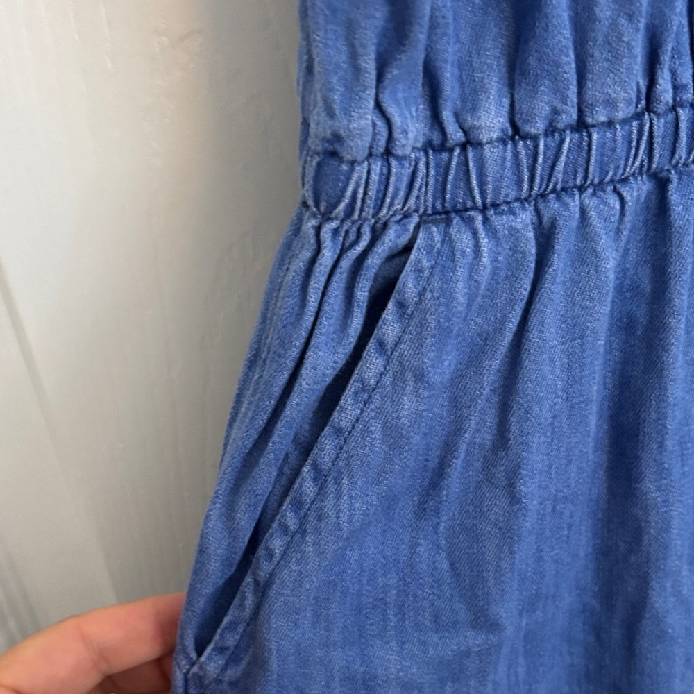 Old Navy Light Blue Denim Garment w86 - Picture 3 of 4